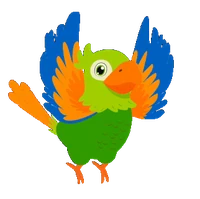 Rikki der Sprachpapagei